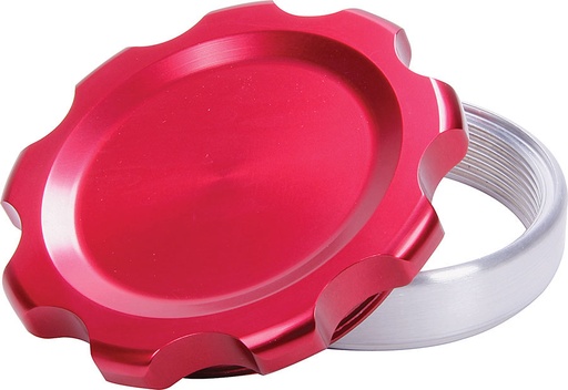 [ALL36172] Allstar Performance - Filler Cap Red With Weld-In Alum Bung Large