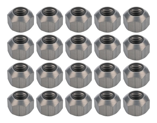 [ALL44097-20] Allstar Performance - Lug Nuts 5/8-11 Alum HC Dbl Chamfer 20pk