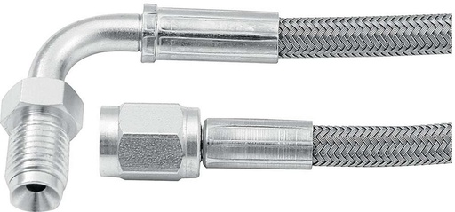[ALL46332-48] Allstar Performance - 48in #3 Line -3 Str/90 Deg 3/8-24 Inv Flr