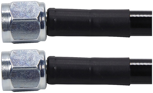 [ALL48440-21] Allstar Performance - Coated Braided Line 21in #4Hose -4Str/-4Str Steel