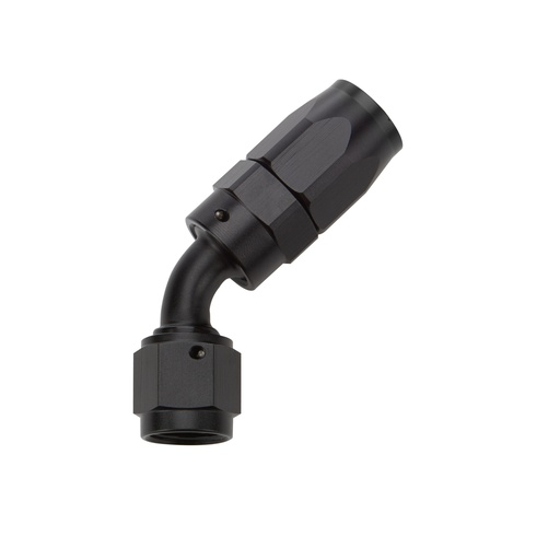 [ALL49332] Allstar Performance - Reusable Hose End Black 45 Deg Elbow -6