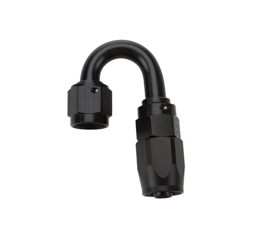 [ALL49382] Allstar Performance - Reusable Hose End Black 180 Deg Elbow -6