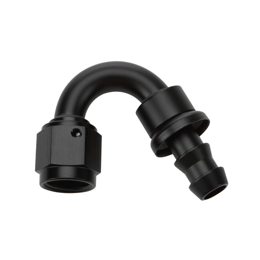 [ALL49473] Allstar Performance - Pushlock Hose End Black 150 Deg Elbow -8