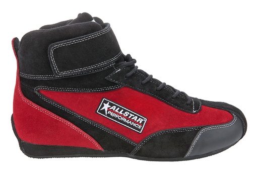 [ALL918722] Allstar Performance - Driving Shoes Black/Red SFI3.3/5 Pro Series 7.0