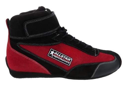 [ALL918730] Allstar Performance - Driving Shoes Black/Red SFI3.3/5 Pro Series 11.0