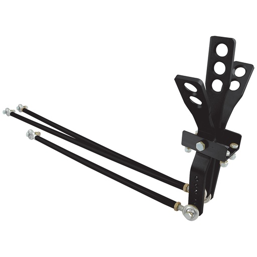 [ALL54112] Allstar Performance - 3 Lever Shifter Black
