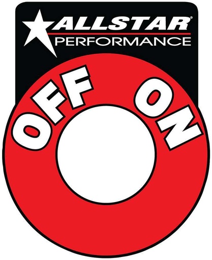 [ALL99045] Allstar Performance - Decal For Battery Disconnect Switch