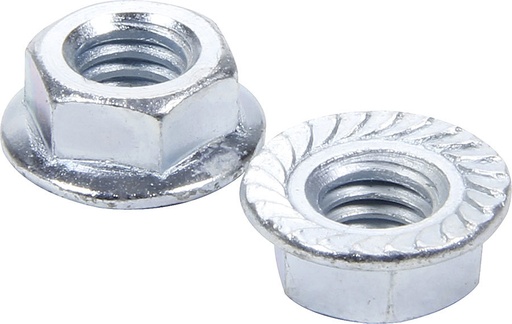 [ALL16041-10] Allstar Performance - Serrated Flange Nuts 5/16-18 10pk