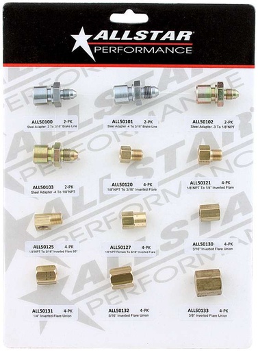 [ALL082] Allstar Performance - Brake Fitting Display 3 Of 4