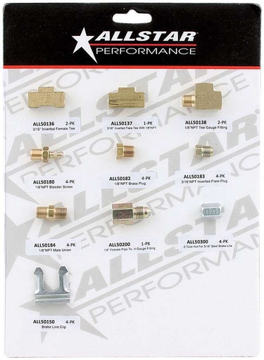 [ALL083] Allstar Performance - Brake Fitting Display 4 Of 4