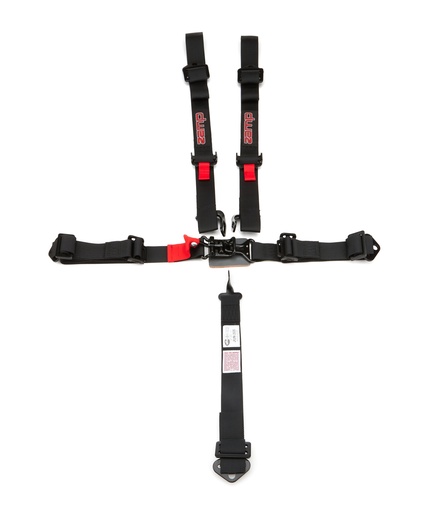[ZAMHARN01S003] Zamp Racing - Harness 5pt Black L&L 3/2in Shoulder SFI 16.1
