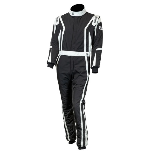 [ZAMR100033XL] Zamp Racing - Suit ZR-52F Black 3X-Lrg SFI 3.2A/5 FIA8856-2018