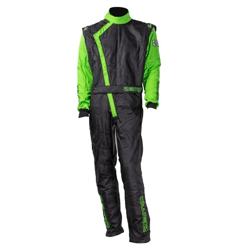 [ZAMR07C09YM] Zamp Racing - Suit ZR-40 Youth Med Green/Black