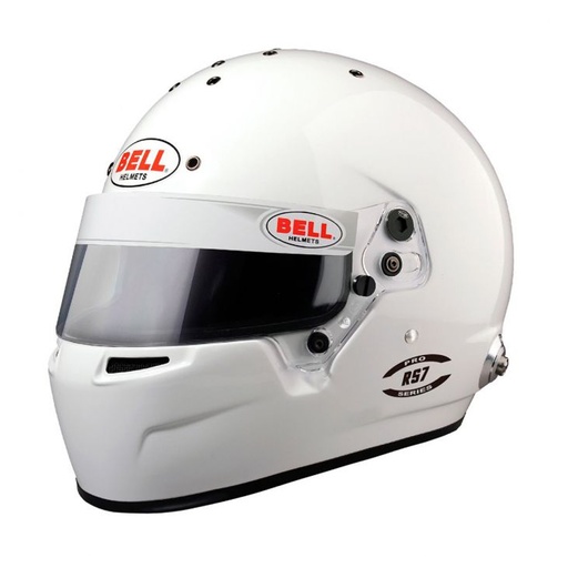 [BEL1310A11] Bell Helmets - Helmet RS7 7-5/8 White SA2020 FIA8859