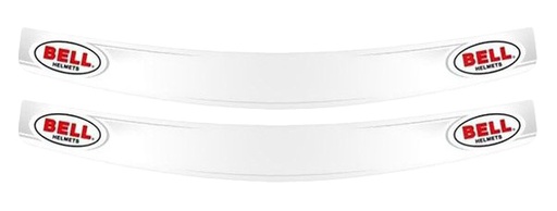 [BEL2150001] Bell Helmets - Visor Strip White
