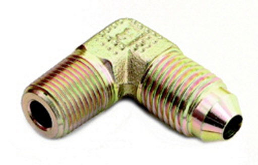 [AAAST82203] A-1 Products - 90 Male Elbow #3 To 1/8 NPT Steel Fitting