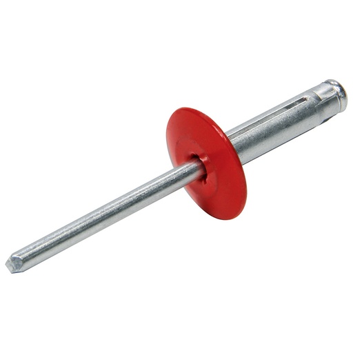 [ALL18062] Allstar Performance - Lg Hd Rivet 250Pk Red Flange Type Alum Mandrel