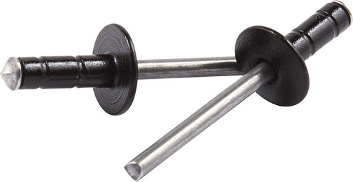 [ALL18071] Allstar Performance - Med Hd Rivet Black 250pk Multi Grip Alum Mandrel
