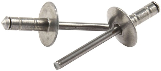 [ALL18094] Allstar Performance - Lg Hd Rivet Silver 250pk Multi Grip